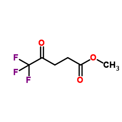 5,5,5-三氟-4-氧代戊酸甲酯结构式