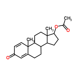 Boldenone 17-acetate structure
