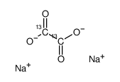 草酸钠-13C2结构式