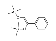 phenylethene-1,2-diol bis(trimethylsilyl) ether Structure