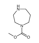 (9ci)-六氢-1H-1,4-二氮杂卓-1-羧酸甲酯结构式