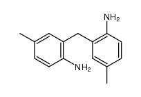 4,4'-dimethyl-2,2'-methylenedianiline结构式