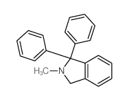 1H-Isoindole,2,3-dihydro-2-methyl-1,1-diphenyl-结构式