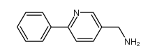 (6-苯基-3-吡啶)甲胺结构式