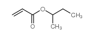 Acrylic acid, sec-butyl ester结构式