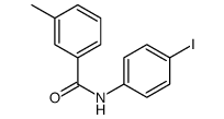 N-(4-Iodophenyl)-3-methylbenzamide结构式