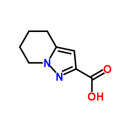 4,5,6,7-Tetrahydropyrazolo[1,5-a]pyridine-2-carboxylic acid Structure