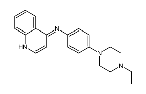 N-[4-(4-ethylpiperazin-1-yl)phenyl]quinolin-4-amine Structure