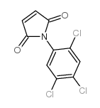 1-(2,4,5-三氯苯基)-吡咯-2,5-二酮结构式