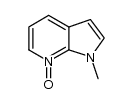 1H-Pyrrolo[2,3-b]pyridine,1-methyl-,7-oxide(9CI) Structure