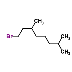 1-溴-3,7-二甲基辛烷结构式