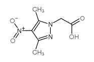 (3,5-二甲基-4-硝基-1H-吡唑-1-基)乙酸结构式