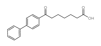7-(4-BIPHENYL)-7-OXOHEPTANOIC ACID结构式