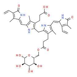 bilirubin glucoside结构式