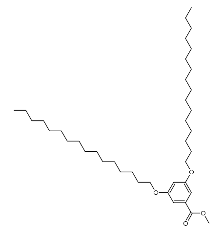 methyl 3,5-bis(hexadecyloxy)benzoate Structure