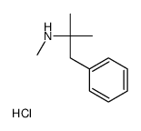 Mephentermine Hydrochloride Structure