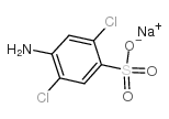2,5-dichlorosulfanilic acid sodium salt structure