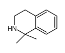1,1-二甲基-1,2,3,4-四氢异喹啉结构式