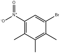 1-bromo-2,3,4-trimethyl-5-nitro-benzene Structure