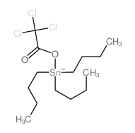Acetic acid,2,2,2-trichloro-, tributylstannyl ester结构式