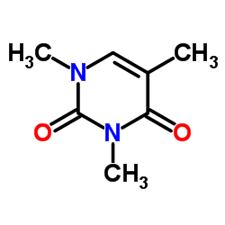 1,3-dimethylthymine structure