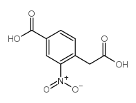 4-(carboxymethyl)-3-nitrobenzoic acid Structure