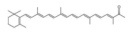 (all-E)-sintaxanthin结构式