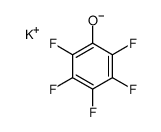 potassium,2,3,4,5,6-pentafluorophenolate结构式