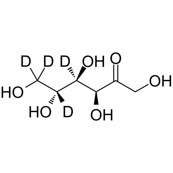 D-果糖 d4结构式