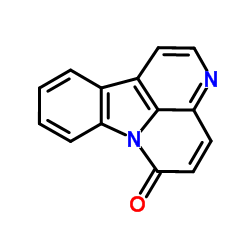 6H-Indolo(3,2,1-de)(1,5)naphthyridin-6-one structure