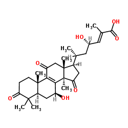 Ganoderic acid LM2 structure