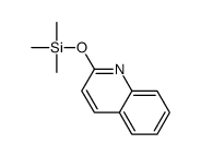 Quinoline, 2-[(trimethylsilyl)oxy]- (9CI) Structure