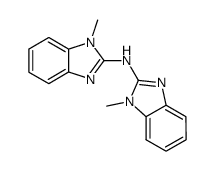bis(1-methyl-1H-benzo[d]imidazol-2-yl)amine Structure