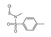 N-Methyl-N-(chlorothio)-p-toluenesulfonamide Structure