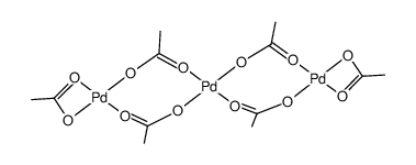 Palladium(II) Acetate Trimer Structure