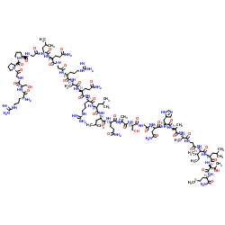 [Ala11,D-Leu15]-Orexin B TFA Structure