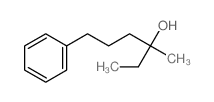 3-methyl-6-phenyl-hexan-3-ol Structure