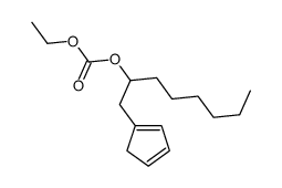 1-cyclopenta-1,3-dien-1-yloctan-2-yl ethyl carbonate Structure