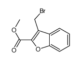methyl 3-(bromomethyl)-2-benzofurancarboxylate Structure