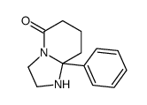 8a-苯基-六氢咪唑并[1,2-a]吡啶-5(1H)-酮结构式