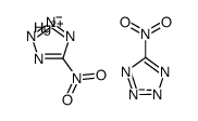 mercury(2+),5-nitro-1,2,3-triaza-4-azanidacyclopenta-2,5-diene结构式
