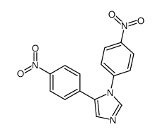 1,5-bis(4-nitrophenyl)imidazole结构式