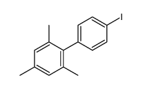 2-(4-iodophenyl)-1,3,5-trimethylbenzene Structure