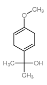 2-(4-甲氧基-1,4-环己二烯-1-基)-2-丙醇结构式