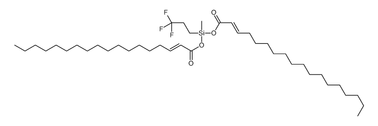 methyl(3,3,3-trifluoropropyl)silylene dioctadecenoate结构式