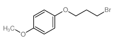 Benzene,1-(3-bromopropoxy)-4-methoxy-结构式