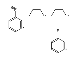dibutyl-bis(3-fluorophenyl)stannane结构式