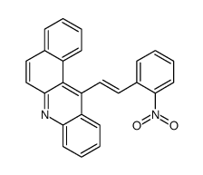 12-(o-Nitrostyryl)benz[a]acridine结构式