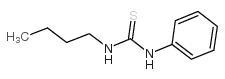 1-丁基-3-苯基硫脲结构式