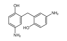 2,2’-亚甲基双 4-氨基苯酚结构式